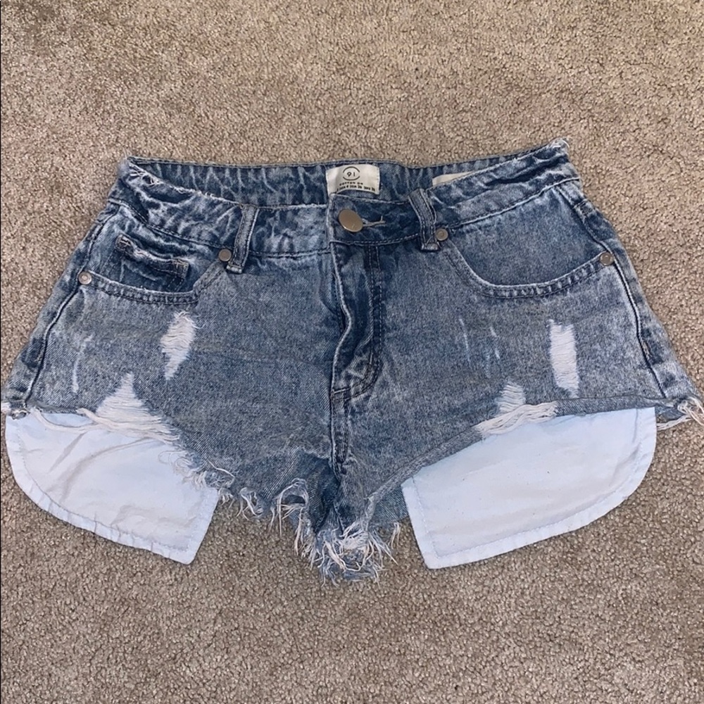 Ripped shorts